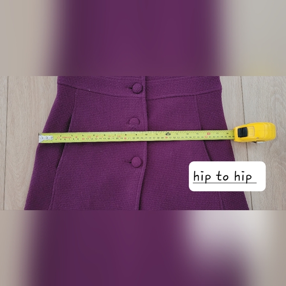 MARCIANO purple pea coat - Picture 8 of 8